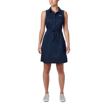 Columbia Ženske Haljine - PFG Bonehead Stretch Sleeveless Tamnoplave | HNLV-03924